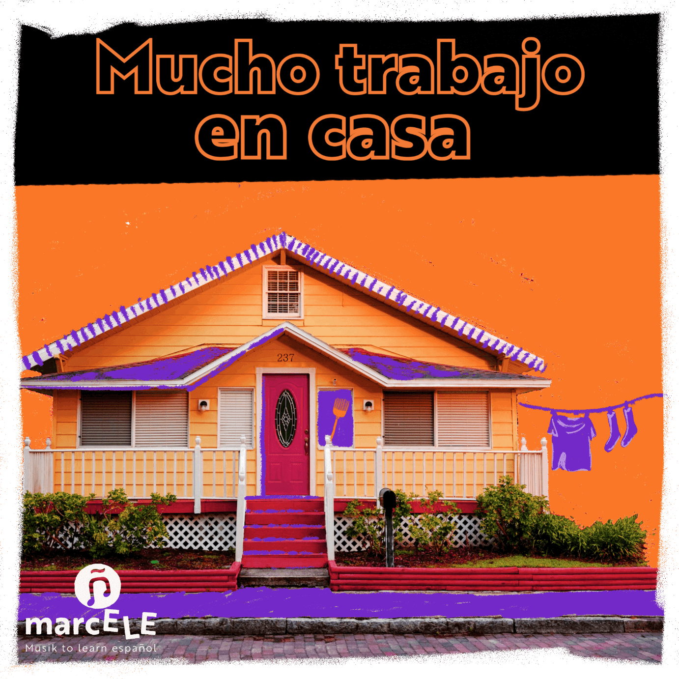 Portada de mucho trabajo en casa